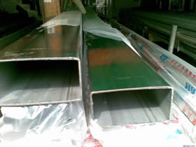304 Stainless Steel Welded Tube , A270 SS Square Tubing For Mechical Structure